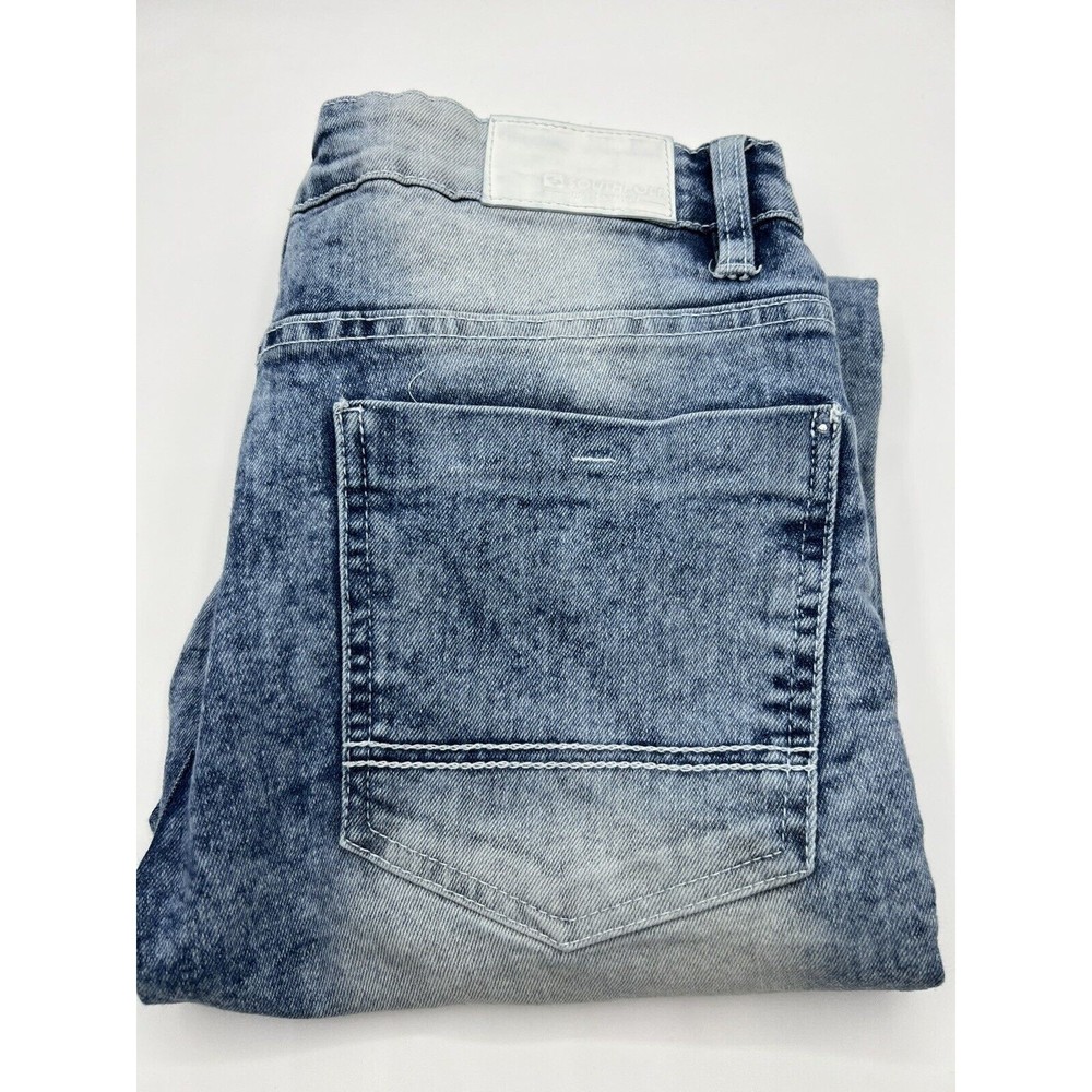 Southpole‎ Mens Skinny Fit Acid Washed Jeans Size 32x32